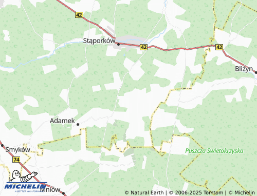 MICHELIN-Landkarte Gosań - ViaMichelin