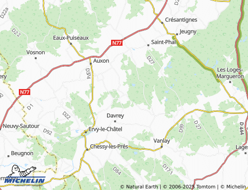 Mappa MICHELIN La Coudre - ViaMichelin