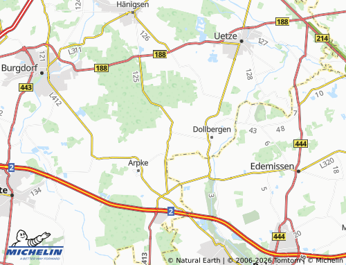 MICHELIN Schwüblingsen map - ViaMichelin