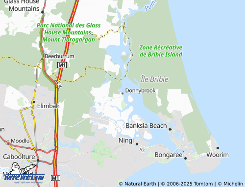 MICHELIN Donnybrook map - ViaMichelin