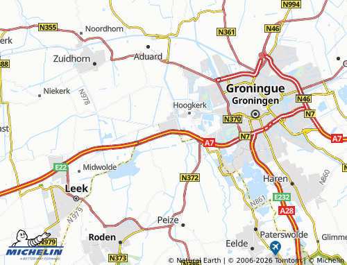 MICHELIN-Landkarte Matsloot - ViaMichelin