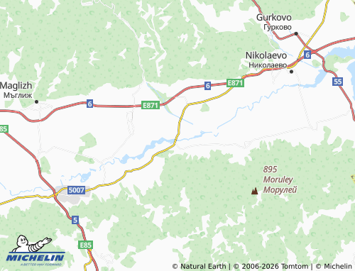 Mapa MICHELIN Zimnitsa - ViaMichelin