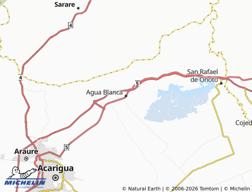 Mappa MICHELIN Agua Blanca - ViaMichelin