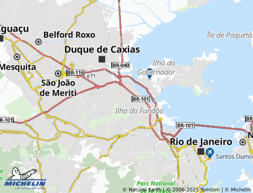 MICHELIN Penha Circular map - ViaMichelin