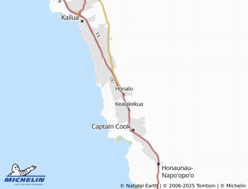 MICHELIN Honalo map - ViaMichelin