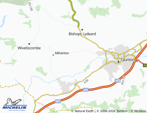 Carte MICHELIN Oake - ViaMichelin