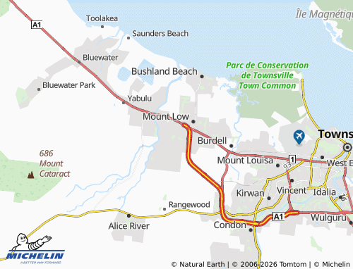 MICHELIN Jensen map - ViaMichelin