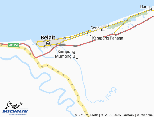 Mappa MICHELIN Kampung Mumong B - ViaMichelin