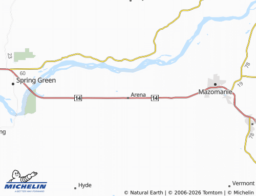 Carte MICHELIN Arena - ViaMichelin