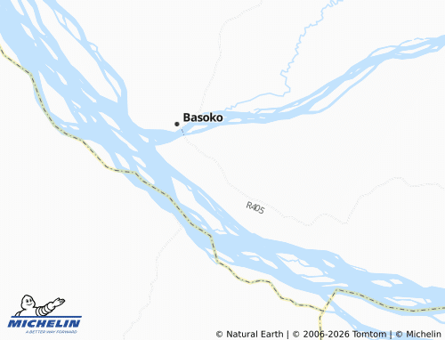 MICHELIN Yamokanda map - ViaMichelin
