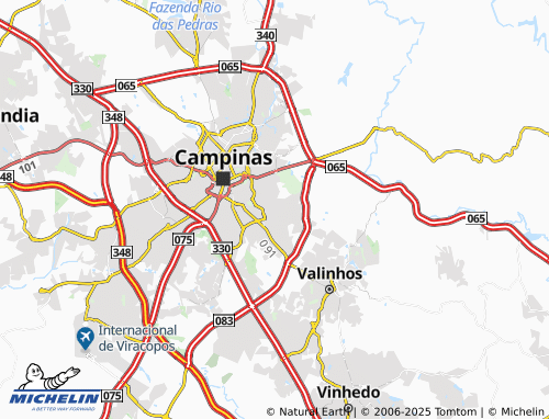 MICHELIN Jardim Santa Eudóxia map - ViaMichelin