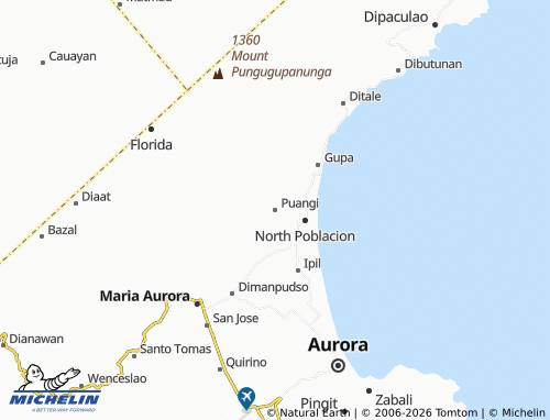 Mappa MICHELIN Puangi - ViaMichelin