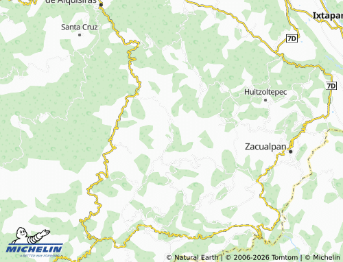 MICHELIN El Calvarito map - ViaMichelin