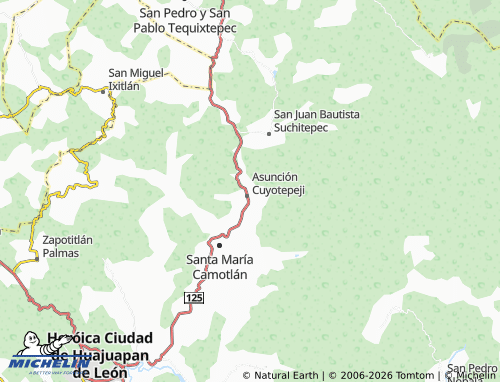 Mapa MICHELIN de Santa Cruz - ViaMichelin