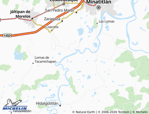 Mapa MICHELIN Poblado Ixhuatepec - ViaMichelin