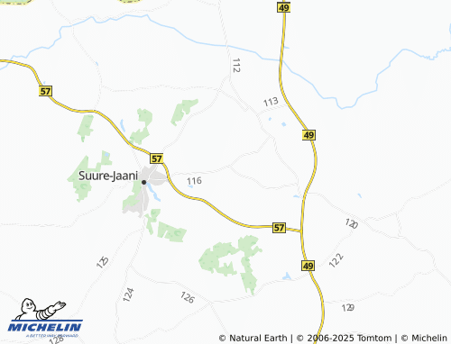 MICHELIN Kärevere map - ViaMichelin