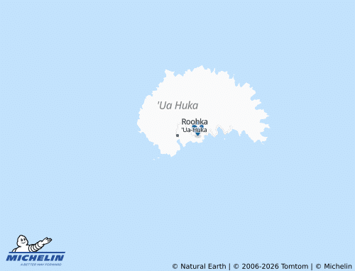 MICHELIN 'Ua-Huka map - ViaMichelin