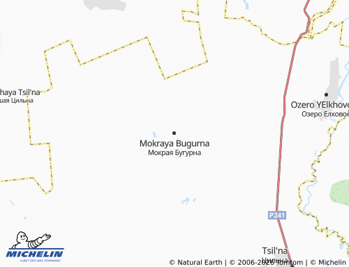 MICHELIN-Landkarte Mokraya Bugurna - ViaMichelin