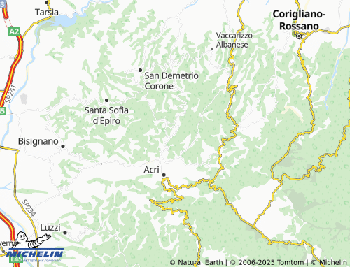 Mappa MICHELIN Gioia - ViaMichelin