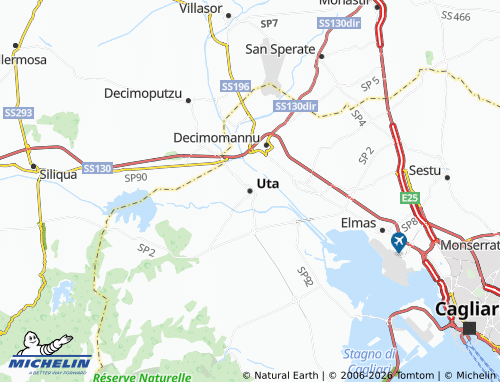 Mapa MICHELIN Uta - ViaMichelin