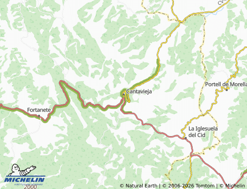 Kaart MICHELIN Cantavieja - ViaMichelin