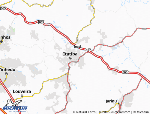 MICHELIN Jardim América map - ViaMichelin