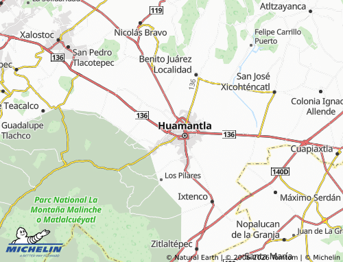 MICHELIN Ignacio Zaragoza map - ViaMichelin