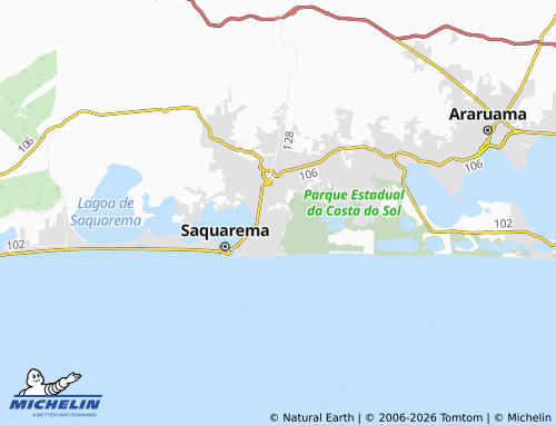 Mappa MICHELIN Guarani - ViaMichelin