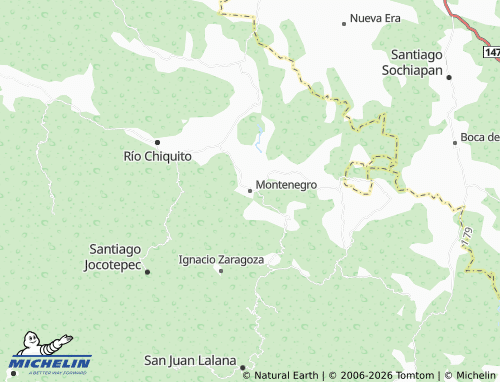MICHELIN Montenegro map - ViaMichelin