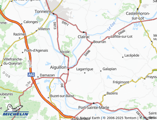 Mappa MICHELIN Sainte-Radegonde - ViaMichelin