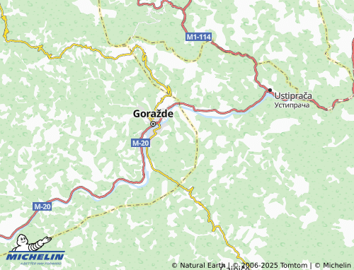 MICHELIN Vranpotok map - ViaMichelin