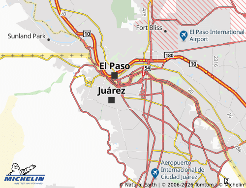 MICHELIN Monumento map - ViaMichelin
