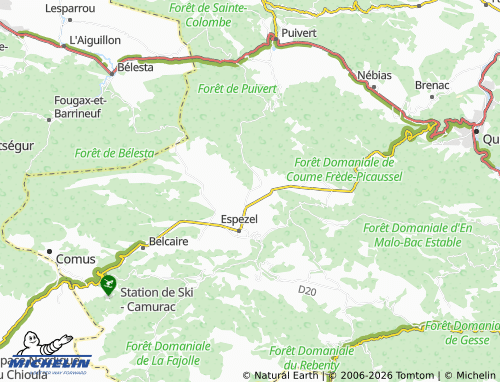 Mappa MICHELIN Montplaisir - ViaMichelin