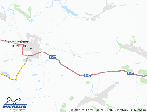 MICHELIN Troits'ke map - ViaMichelin