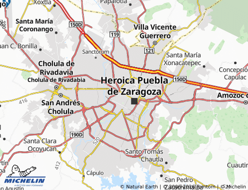 MICHELIN San Matías map - ViaMichelin