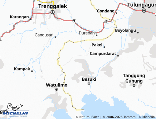 Carte MICHELIN Siyotobagus - ViaMichelin
