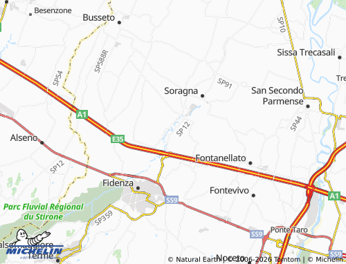 MICHELIN Chiusa Ferranda map - ViaMichelin