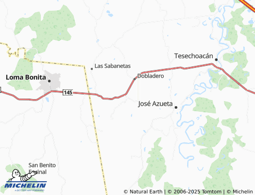 MICHELIN Linda Vista map - ViaMichelin