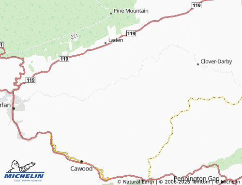 Mappa MICHELIN Redbud - ViaMichelin