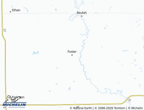 Mappa MICHELIN Foster - ViaMichelin
