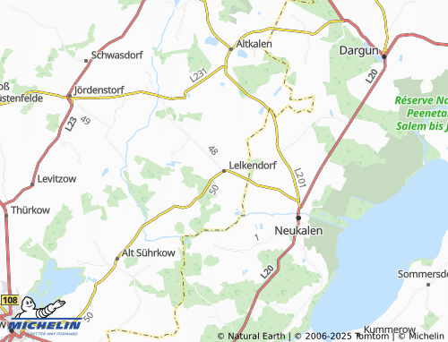 Mappa MICHELIN Lelkendorf - ViaMichelin