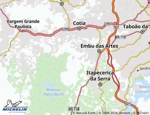 Mappa MICHELIN Ressaca - ViaMichelin