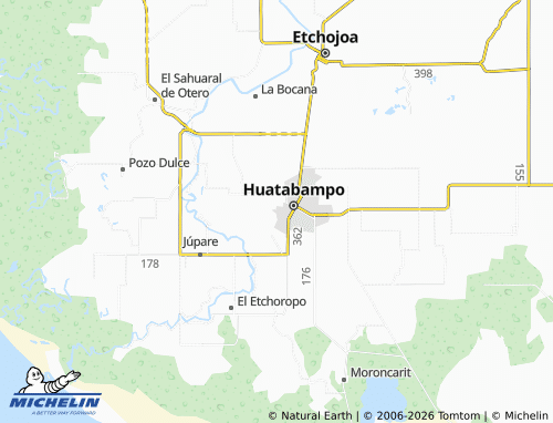 Mapa MICHELIN Guadalupe Ríos - ViaMichelin