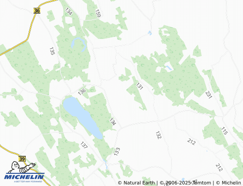 MICHELIN Lemuvere map - ViaMichelin