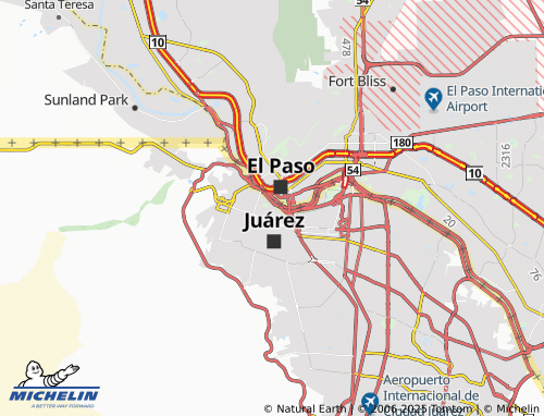 MICHELIN Zacatecas map - ViaMichelin