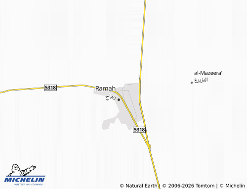 Mappa MICHELIN al-Manar - ViaMichelin