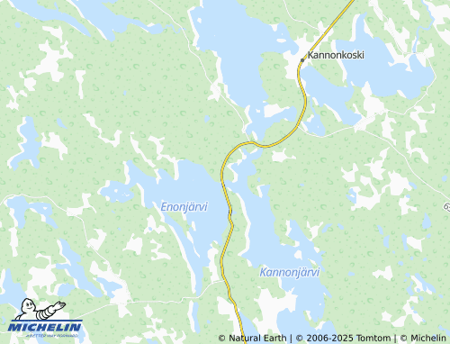 MICHELIN Kannonperä map - ViaMichelin