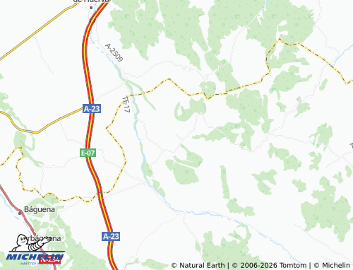 Mapa MICHELIN Lanzuela - ViaMichelin