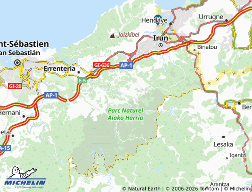 MICHELIN Ergoien map - ViaMichelin