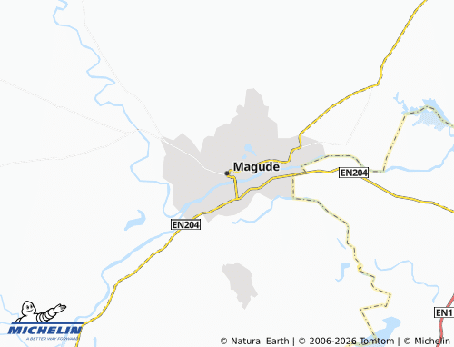 Kaart MICHELIN Magude - ViaMichelin